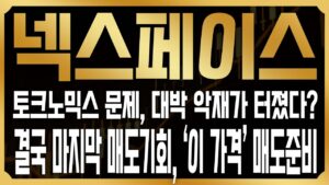 [넥스페이스 코인전망] 토크노믹스 문제? 오늘 폭락이 뜬 진짜 이유가 있다! 결국 마지막 매도기회가 조만간, 이번에 다 정리해야한다! #NXPC