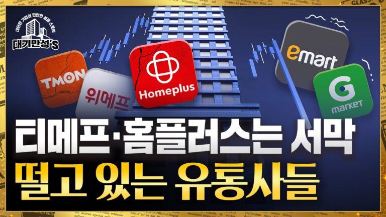 홈플러스 · 티메프는 서막에 불과?…떨고 있는 유통사들｜대기만성’s