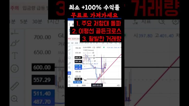 하락장에도 돈 벌 수 있습니다. 따라만 오세요.
