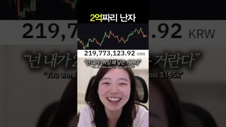 코인 트레이더의 난자 #shorts
