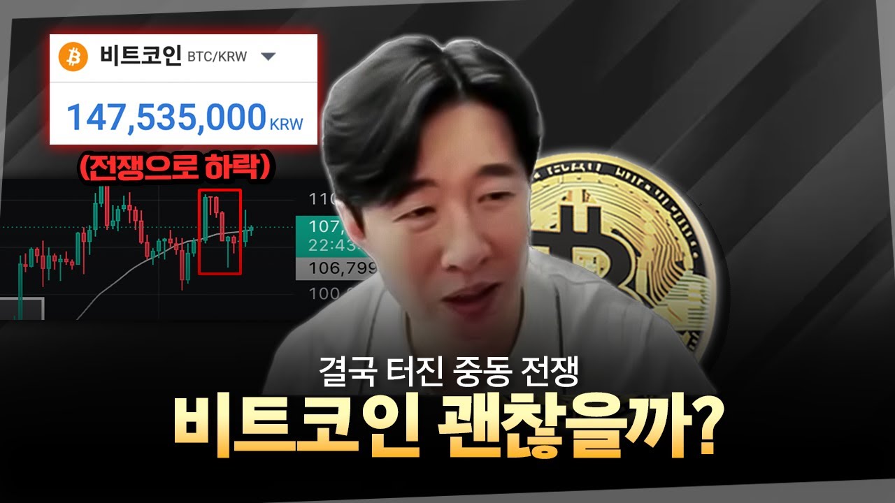 이스라엘 이란 전쟁.. 비트코인 앞으로 진짜 괜찮을까?