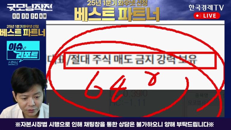 신현식ㅣ4월10일 장중라이브 #신현식#주식단타#와우넷#주식방송
