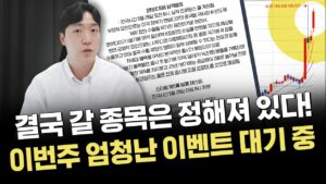 반드시 알아야 할 핵심 일정｜이슈 및 시황