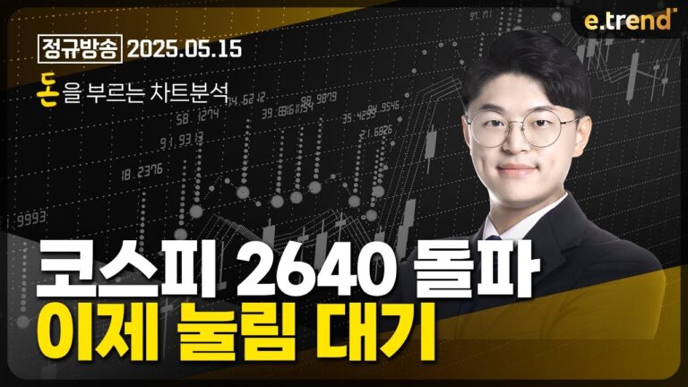 코스피 2640 돌파. 이제 눌림 대기 | 김민형 전문가