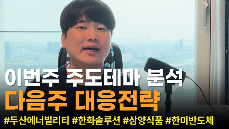 미국 신용등급 강등과 주요섹터 3가지 집중분석 [대왕개미 홍인기]