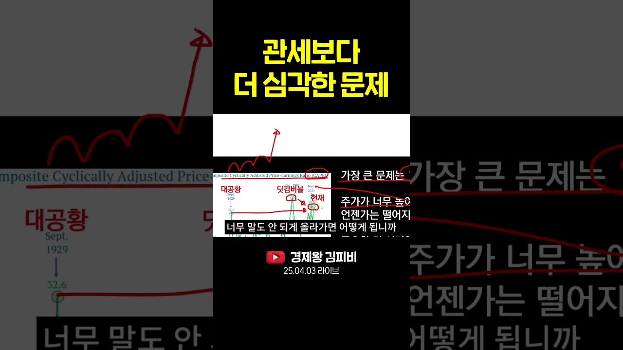 관세보다 더 심각한 문제 #shorts