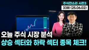 "잔소리 풀영상 오늘 주식 시장 분석 상승 섹터와 하락 섹터 종목 체크!" '주식 잔소리 시즌3' 33회 (250602)