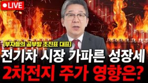전기차 시장 가파른 성장세에 2차전지 주가 전망은? ( 조진표 대표 )