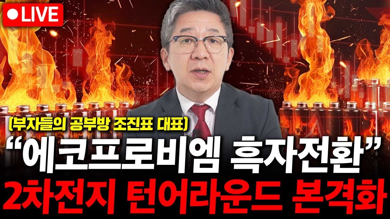 에코프로비엠 흑자전환에 2차전지 턴어라운드 본격화되나? ( 조진표 대표 )