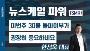 뉴스케일파워 (SMR) - 이번주 30불 돌파여부가 굉장히 중요하네요
