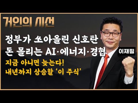 정부가 쏘아올린 대박 신호탄! AI·신재생·경협, 대세는 이미 시작! 내년까지 상승할 ‘이 주식’(ft. 이재필)