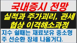 국내증시 전망과 투자전략! 가파른 상승 괴리조정 숨고르기!  고객예탁금 증가로 중소형 개별 재료주 선순환 해먹을 차례다. #코스피지수전망 #코스닥지수전망